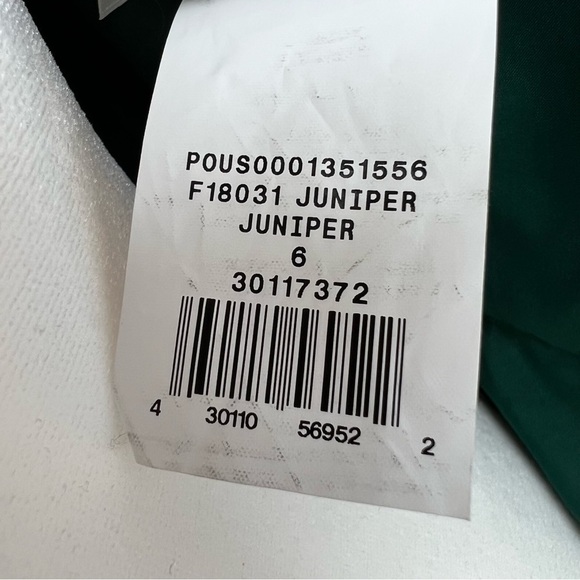 Women’s Formal Midi Dress Davids Bridal Green Juniper Lace Halter A-Line Size 6 - Picture 8 of 9